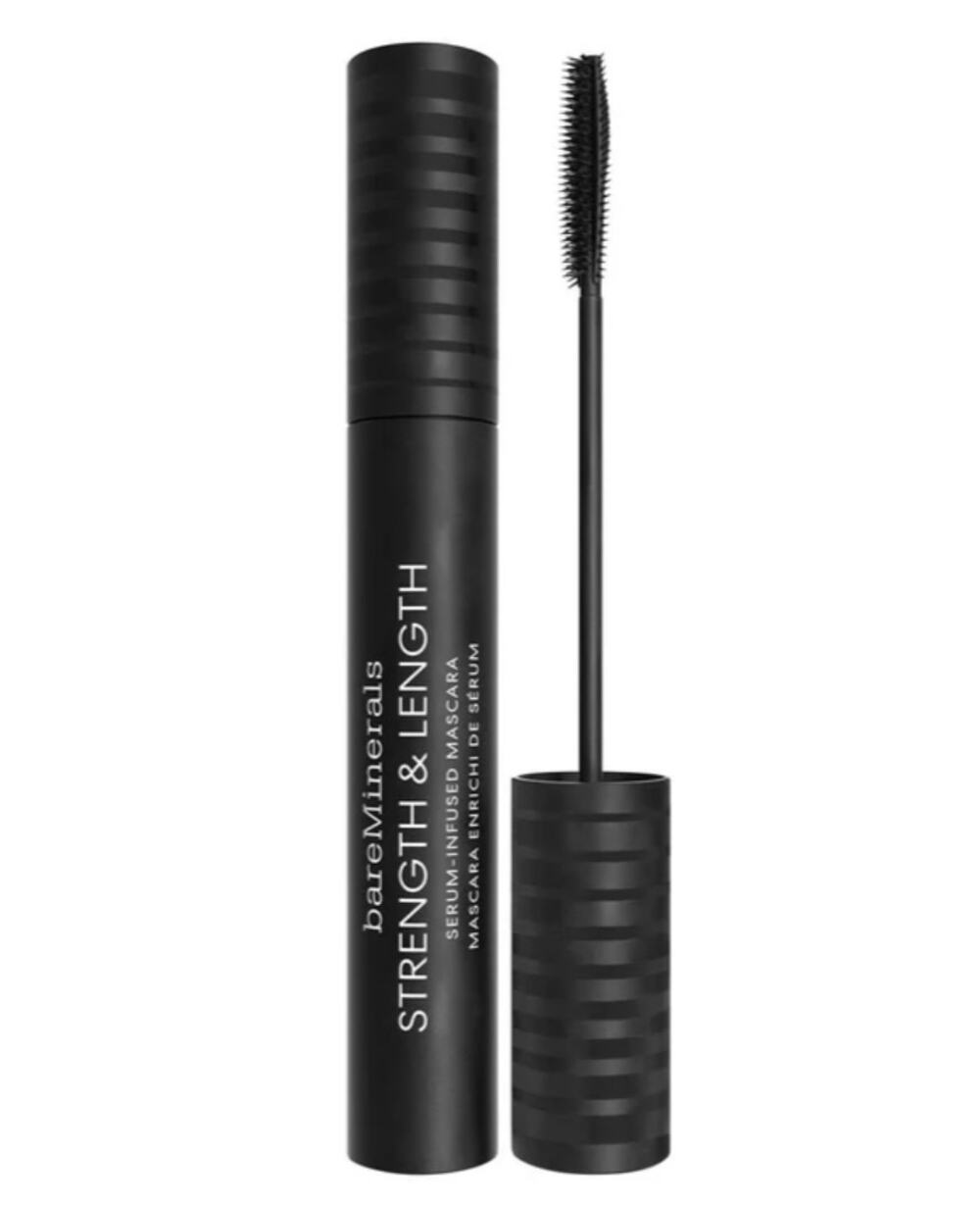 bareMinerals Strength & Length Serum Infused Mascara Extreme Black NEW in Box